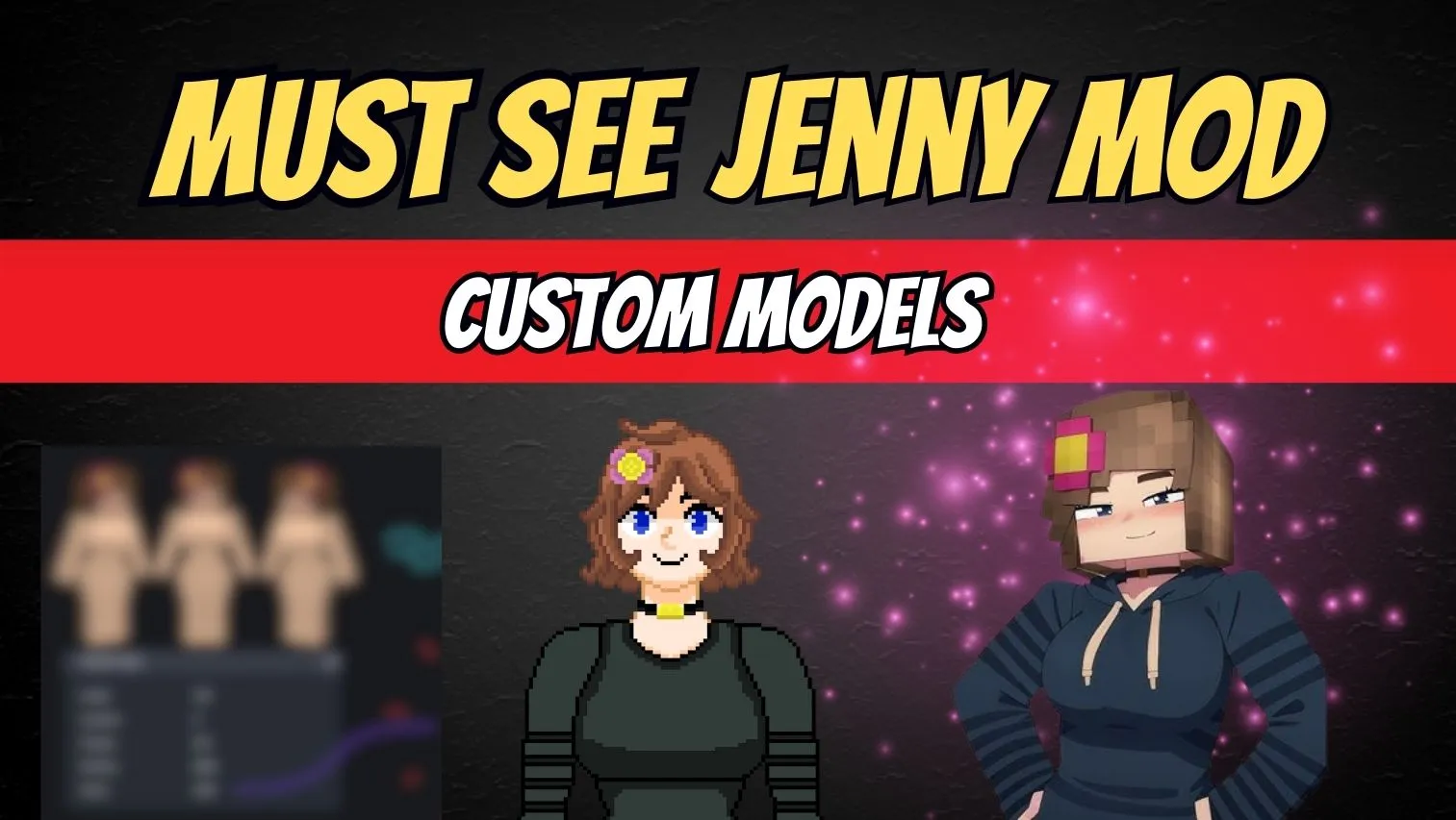 Minecraft Jenny Mod Custom Models You Must See